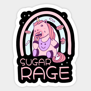 Yumi Kawaii Pastel Goth Unicorn Cute Creepy and Anime Art Sticker